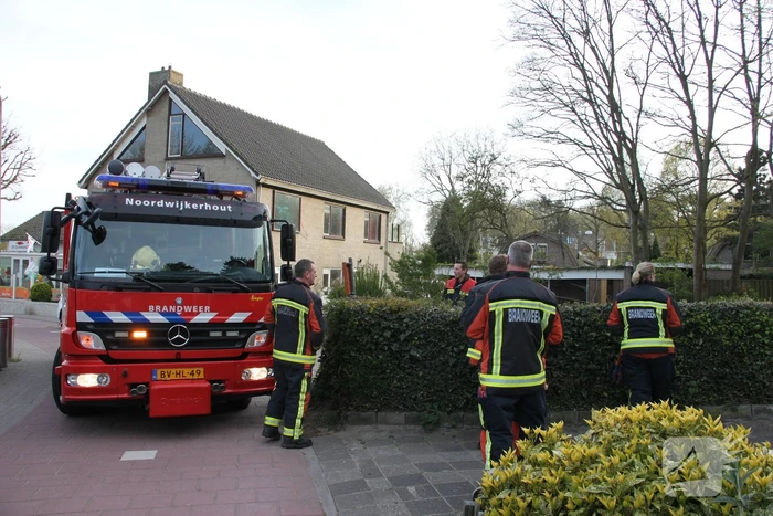 Brand in bos vermoedelijk aangestoken