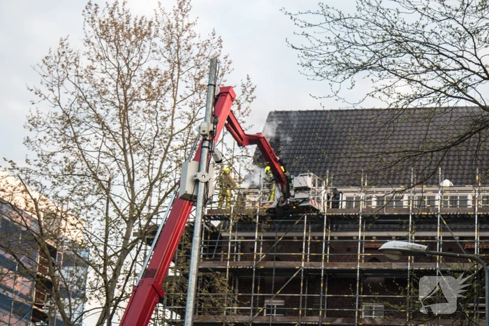 Forse brand op dak