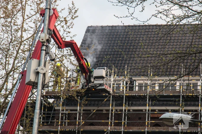 Forse brand op dak