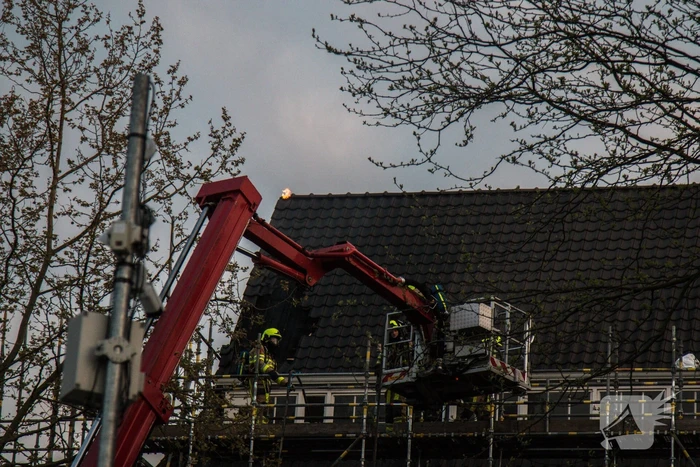 Forse brand op dak