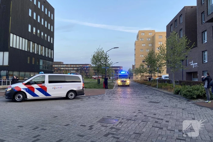 Lasershow voor zorgmedewerkers