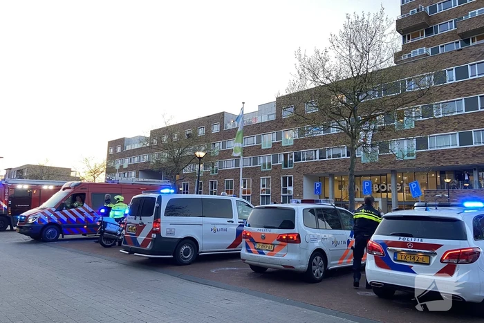 Lasershow voor zorgmedewerkers