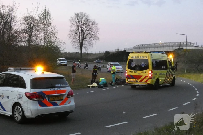 Gewonden bij aanrijding met motoren