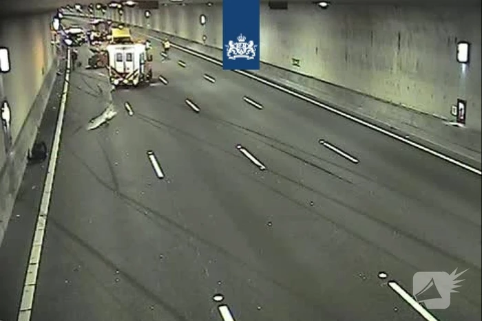 Ketheltunnel dicht na ongeval