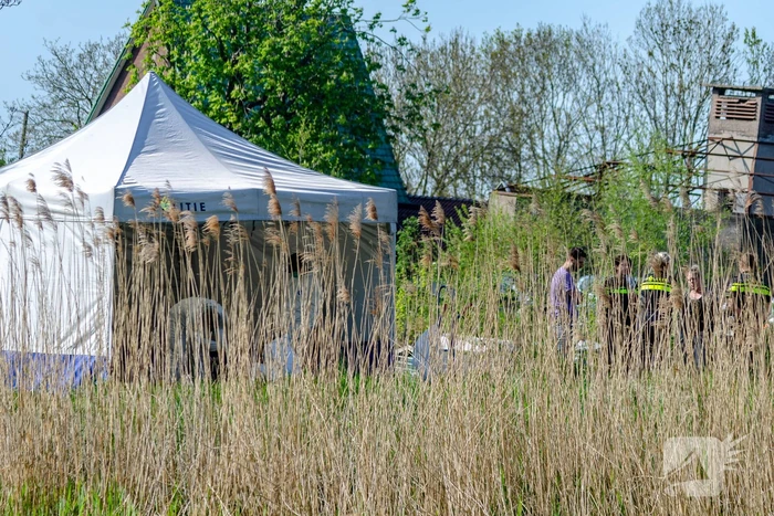 Dode aangetroffen in sloot bij volkstuinen Ridderspoor