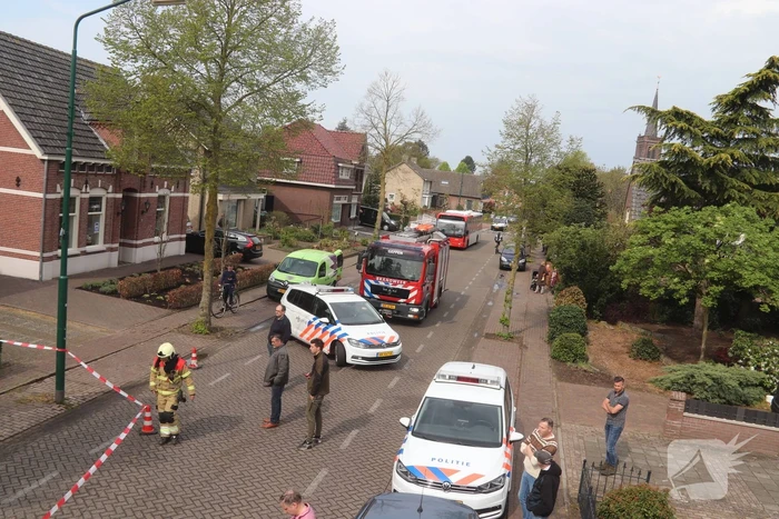 Man bedolven onder puin bij sloopwerkzaamheden
