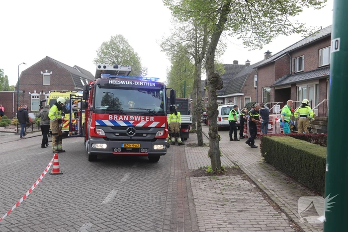 Man bedolven onder puin bij sloopwerkzaamheden