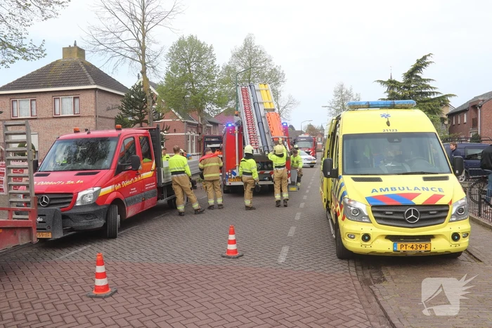 Man bedolven onder puin bij sloopwerkzaamheden