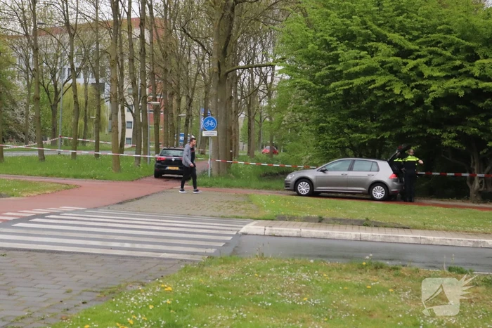 Dode aangetroffen onderaan flatgebouw