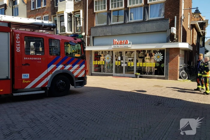 Gaslucht in keuken van grand café Central