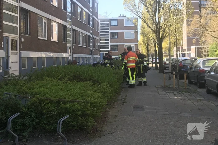 Vreemde lucht in kelderbox van flat