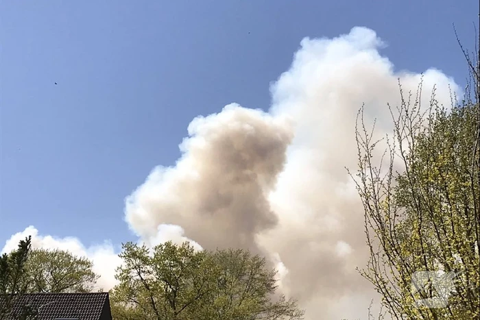 Grote brand in natuurgebieden