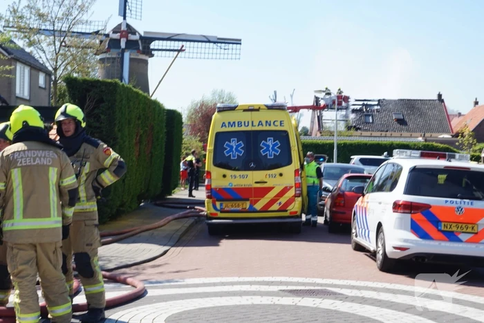 Persoon gewond bij uitslaande brand in schuur