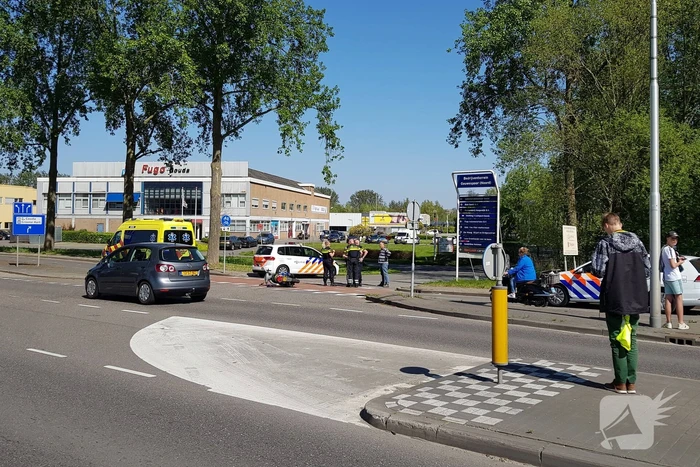 Scooterrijder gewond na ongeval