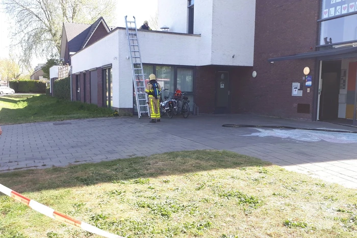 Brand in keuken van woning