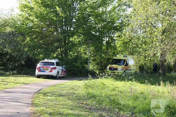 Fietsster gewond na val