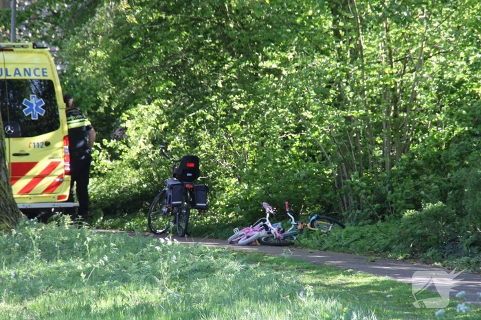 Fietsster gewond na val