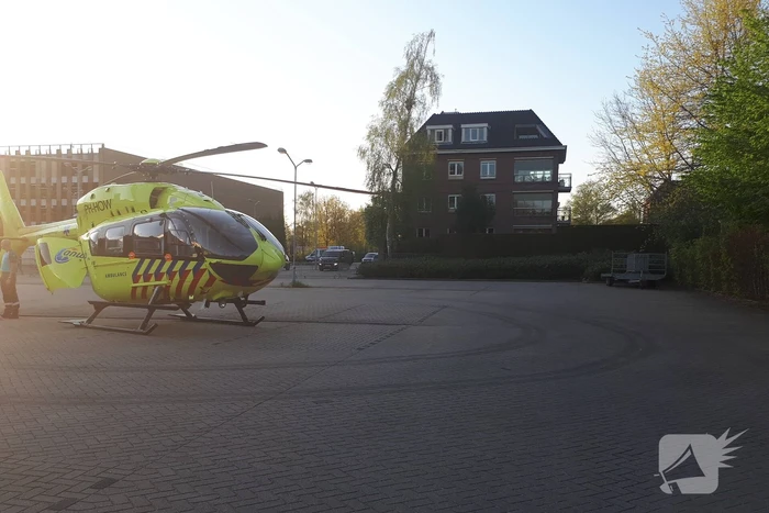 Traumahelikopter brengt patiënt van Duitsland naar St. Jansdal Ziekenhuis