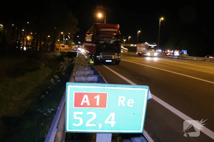 Tankstation en parkeerplaats afgesloten om lekgereden dieseltank