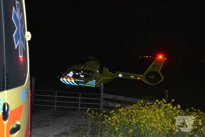 Voertuig te water, bestuurder spoorloos
