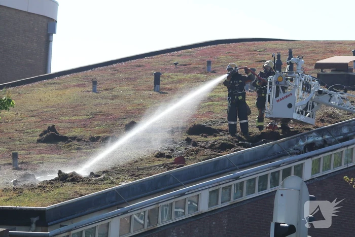 Grote brand in voormalige kerk en uitvaartcentrum