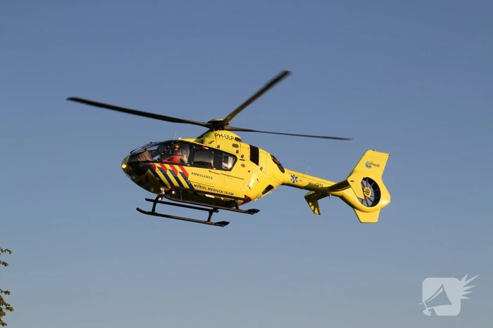 Traumahelikopter inzet trekt veel bekijks