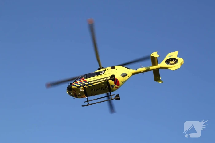 Traumahelikopter inzet trekt veel bekijks