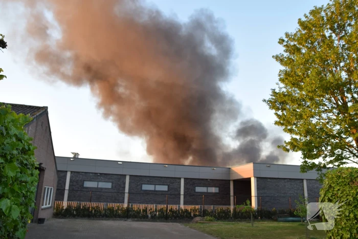 Grote brand bij Honda garage