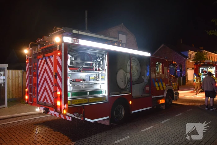 Veel rook bij grote brand is schuur