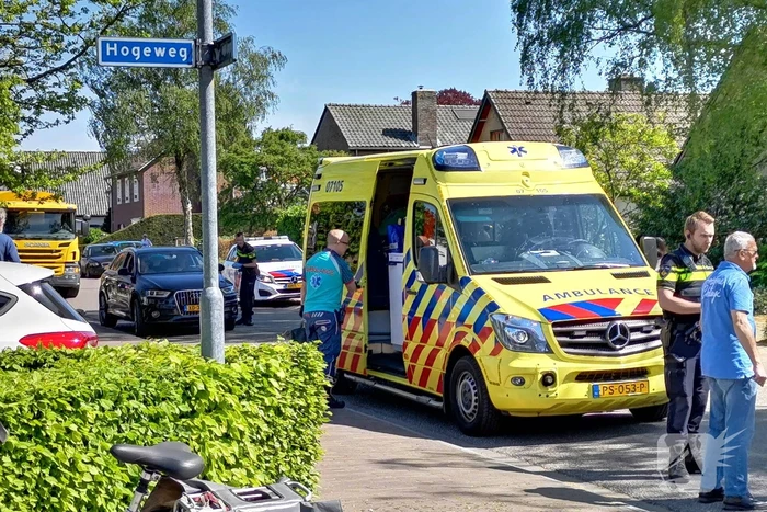 Fietsster gaat onderuit en raakt gewond