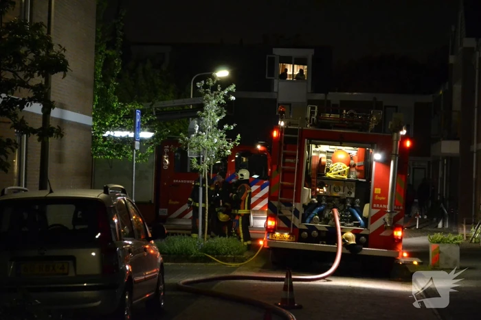 Uitslaande woningbrand