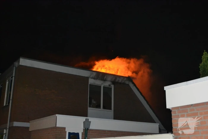 Uitslaande woningbrand