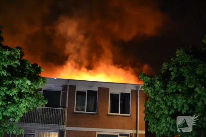 brand burgemeester vernèdepark voorschoten