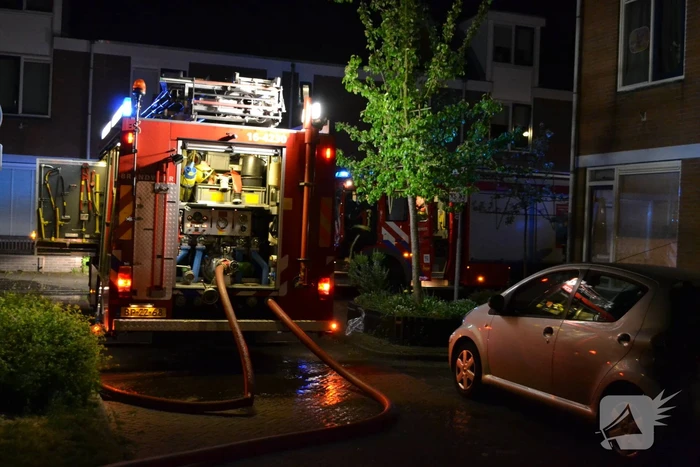 Uitslaande woningbrand