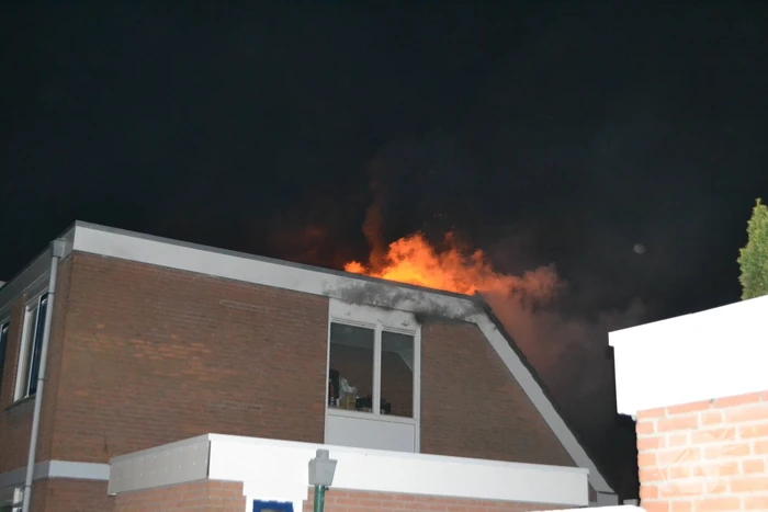 Uitslaande woningbrand