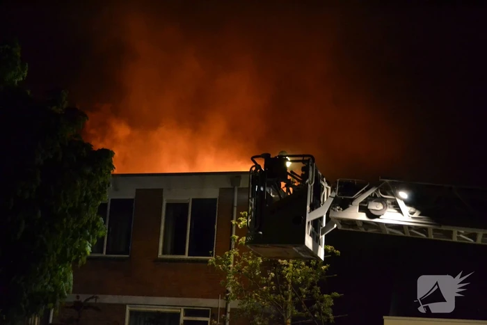 Uitslaande woningbrand