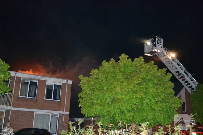 Uitslaande woningbrand