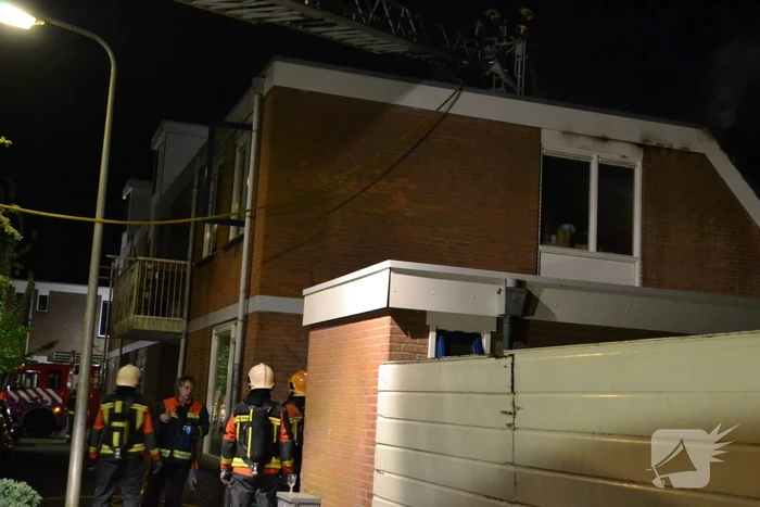 Uitslaande woningbrand