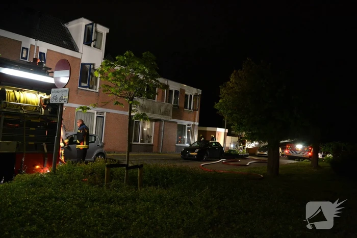 Uitslaande woningbrand