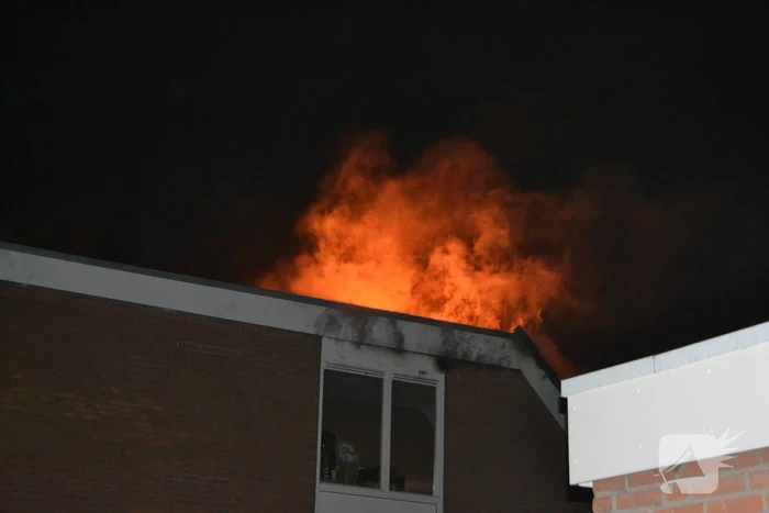 Uitslaande woningbrand