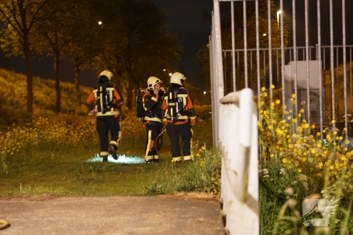 Brand in zendmast