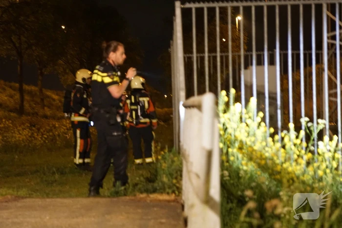 Brand in zendmast