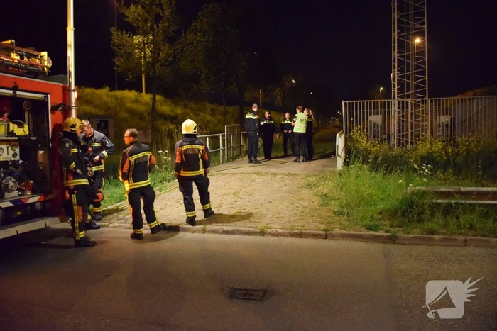 Brand in zendmast