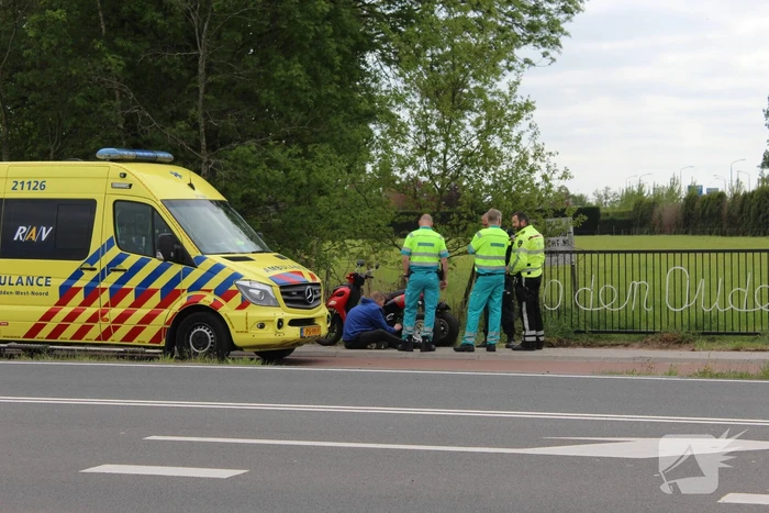 Man met driewieler belandt in sloot