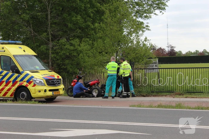 Man met driewieler belandt in sloot