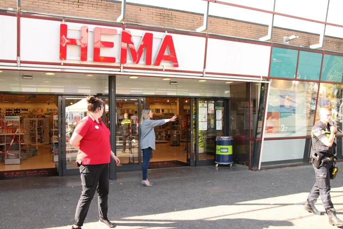 Hema winkelcentrum Emiclaer ontruimd na brand