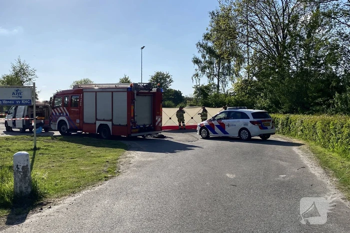 Sportpark De Venen afgezet na incident met bestelbus
