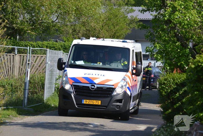 Drugslab aangetroffen in loods
