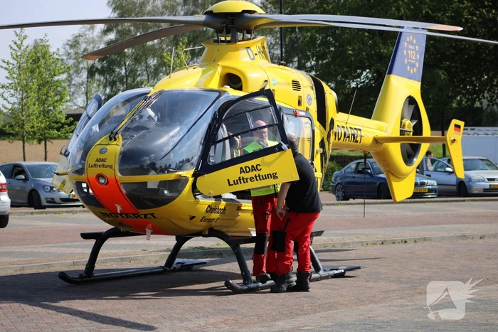 Duitse traumahelikopter verleend bijstand bij medische noodsituatie