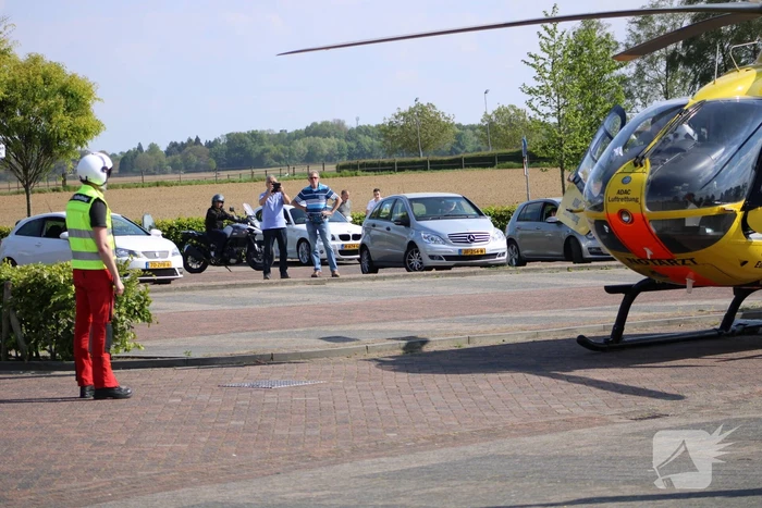Duitse traumahelikopter verleend bijstand bij medische noodsituatie